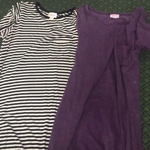 Lularoe Carly dress size xs lot of 2